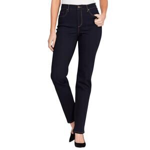 NWT Gloria Vanderbilt Slim Leg Jeans Womens 18 Short Amanda 2.0 Slimming